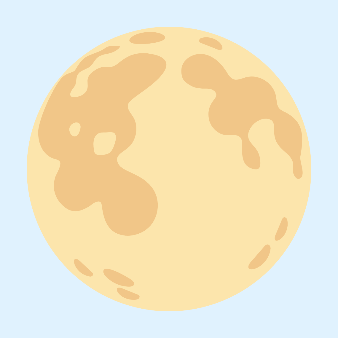 π Full moon