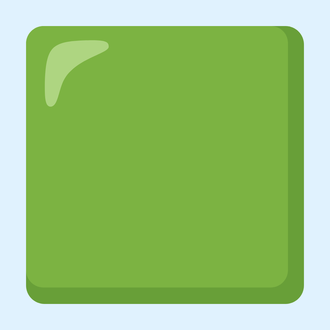 π© Green square