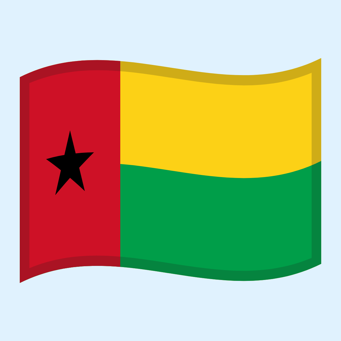 ๐ฌ๐ผ Flag: Guinea-Bissau