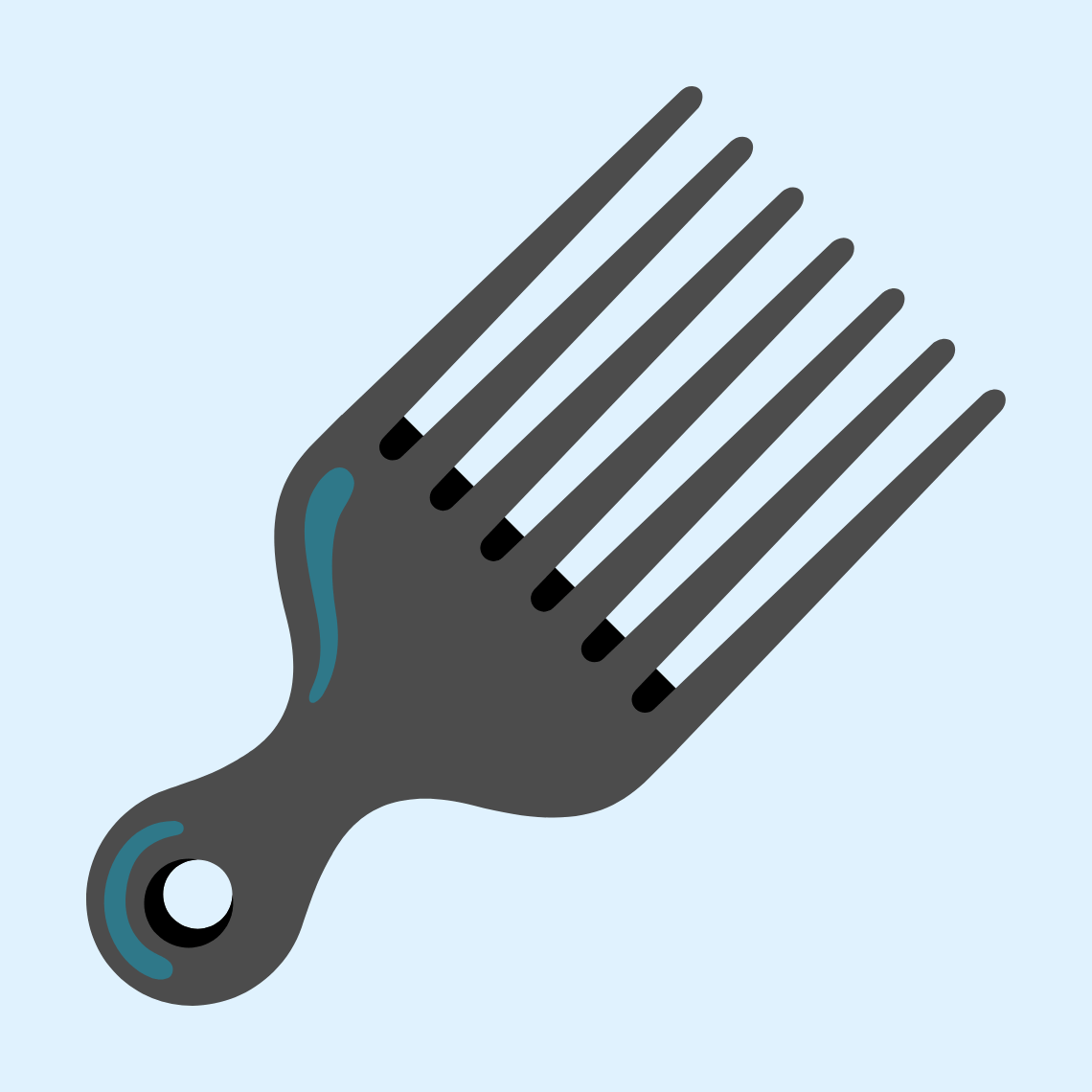 🪮 Hair pick