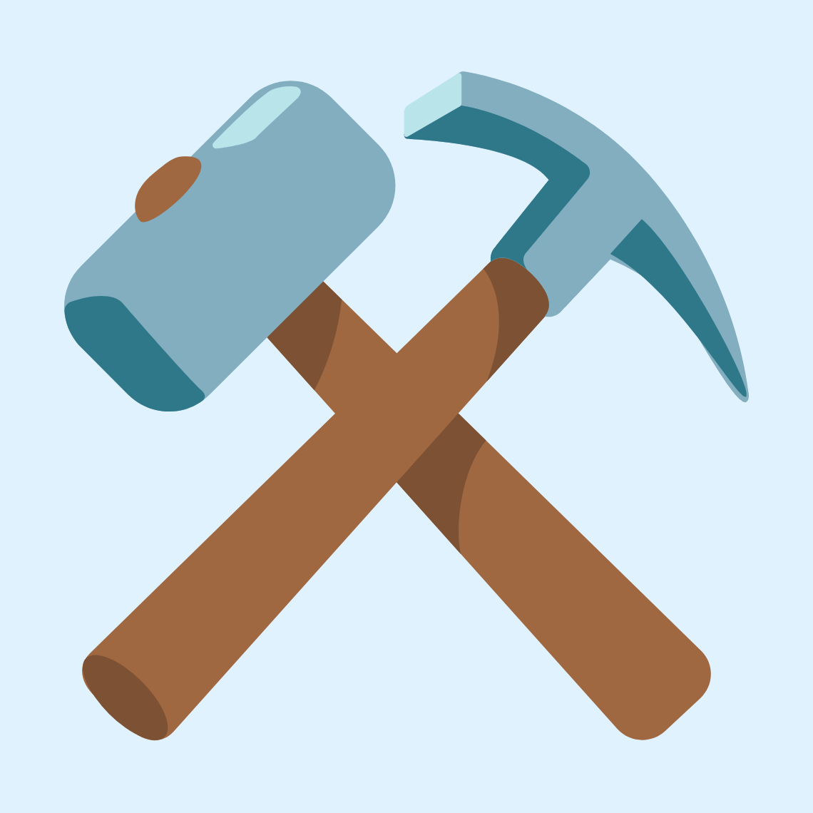 ⚒️ Hammer and pick