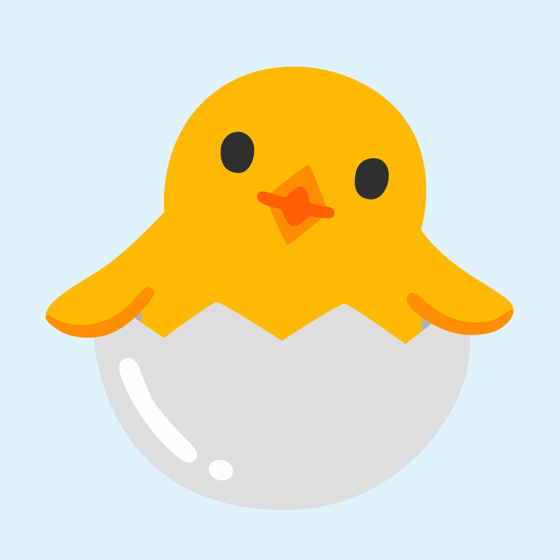 π£ Hatching chick