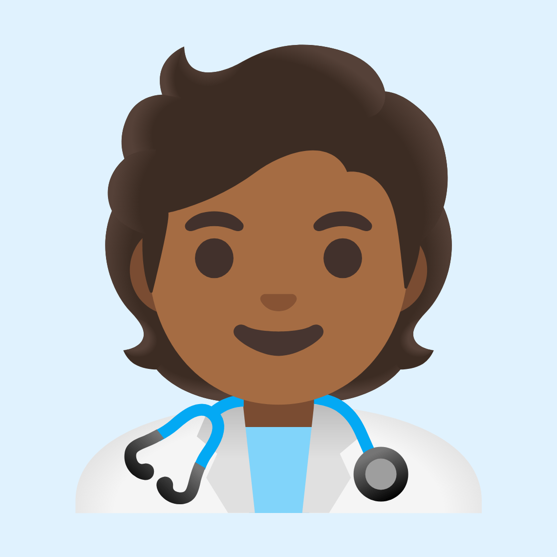 π§πΎββοΈ Health worker: medium-dark skin tone