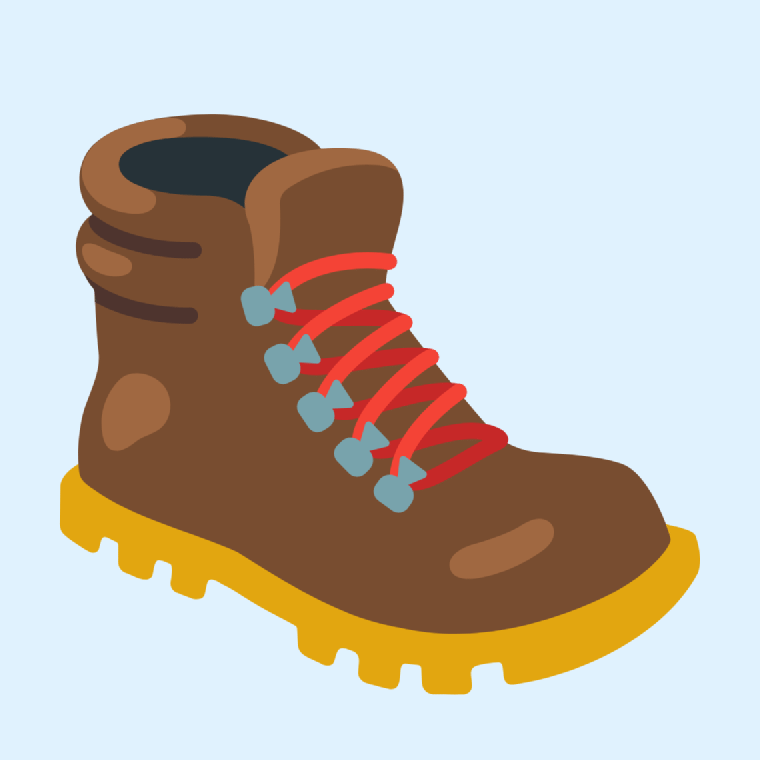 Emoji 🥾 Hiking boot: Meaning and Details