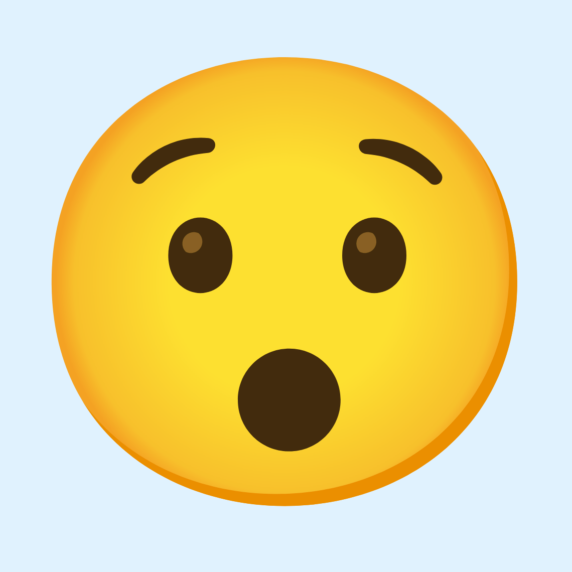 π― Hushed face