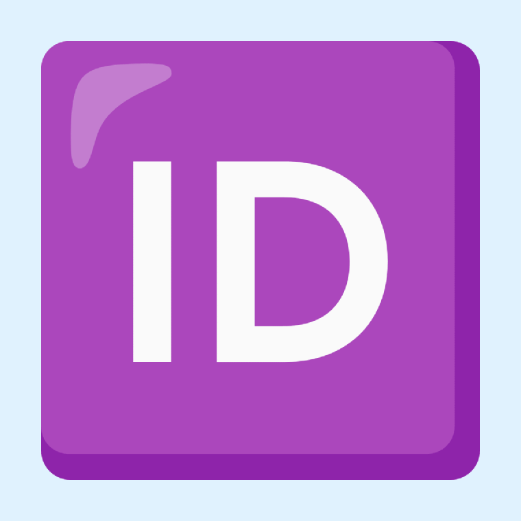 Id Button Emoji, Id Emoji, Identity Emoji – VEKZ
