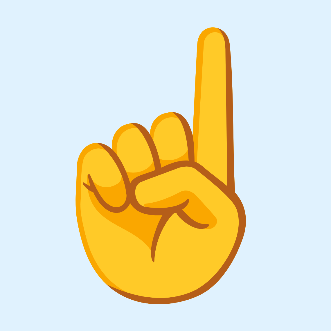 ☝️ Index pointing up