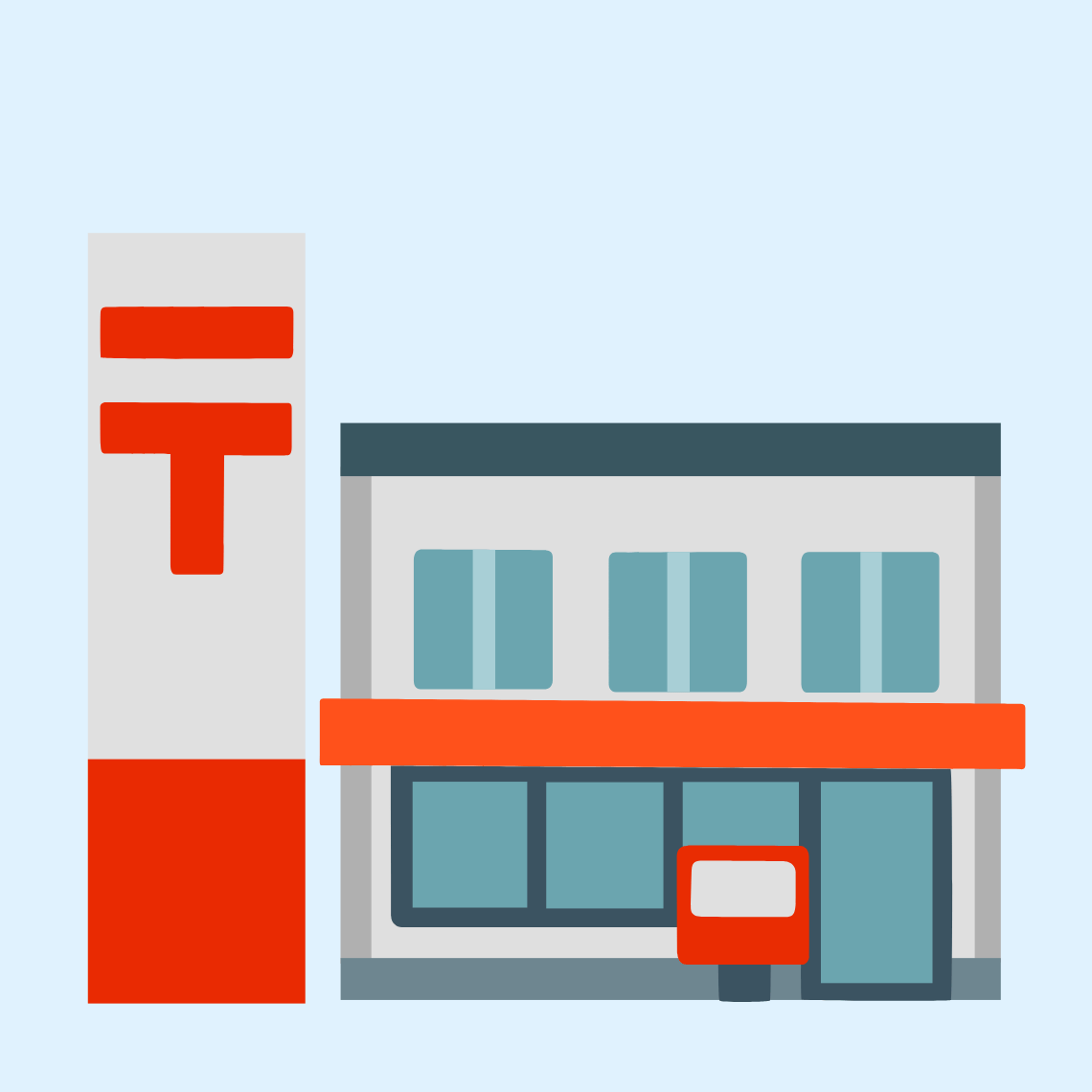π£ Japanese post office