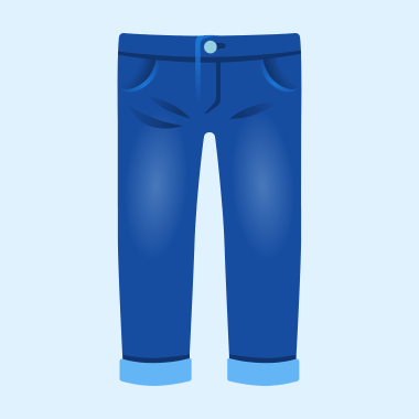 Emoji ๐ Jeans: Meaning and Details