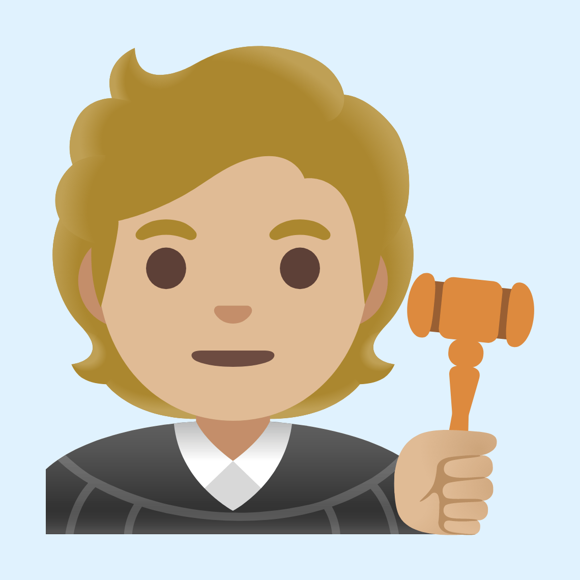 π§πΌββοΈ Judge: medium-light skin tone
