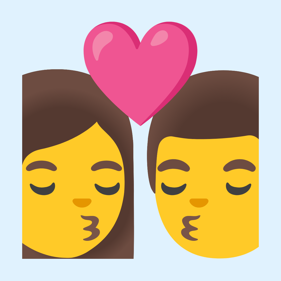 π©ββ€οΈβπβπ¨ Kiss: woman, man