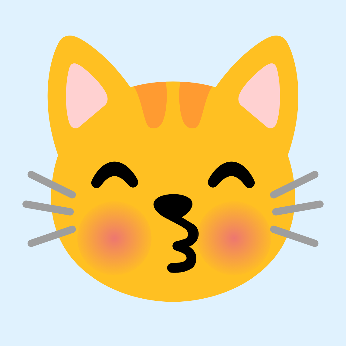 π½ Kissing cat