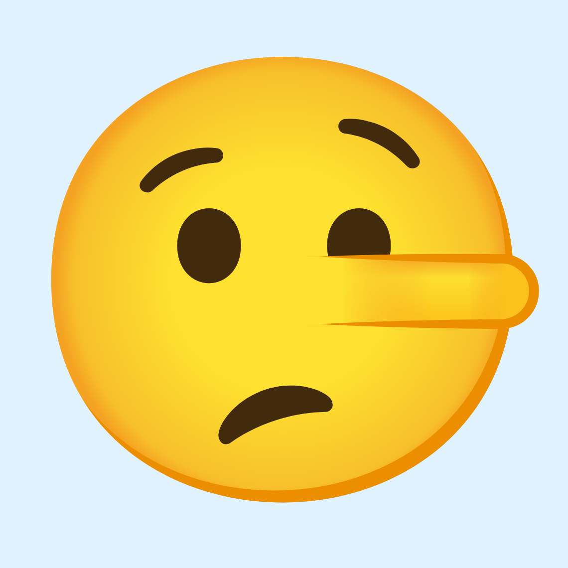 π€₯ Lying face