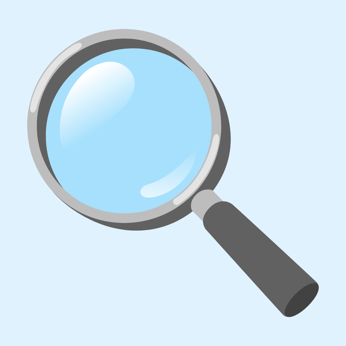π Magnifying glass tilted left