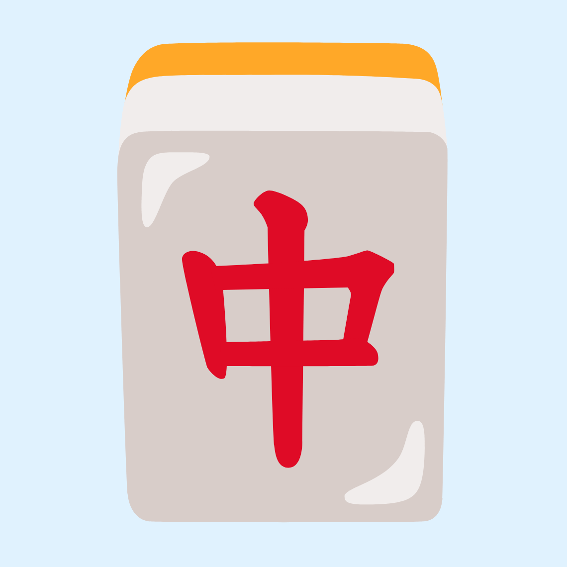 đ Mahjong red dragon