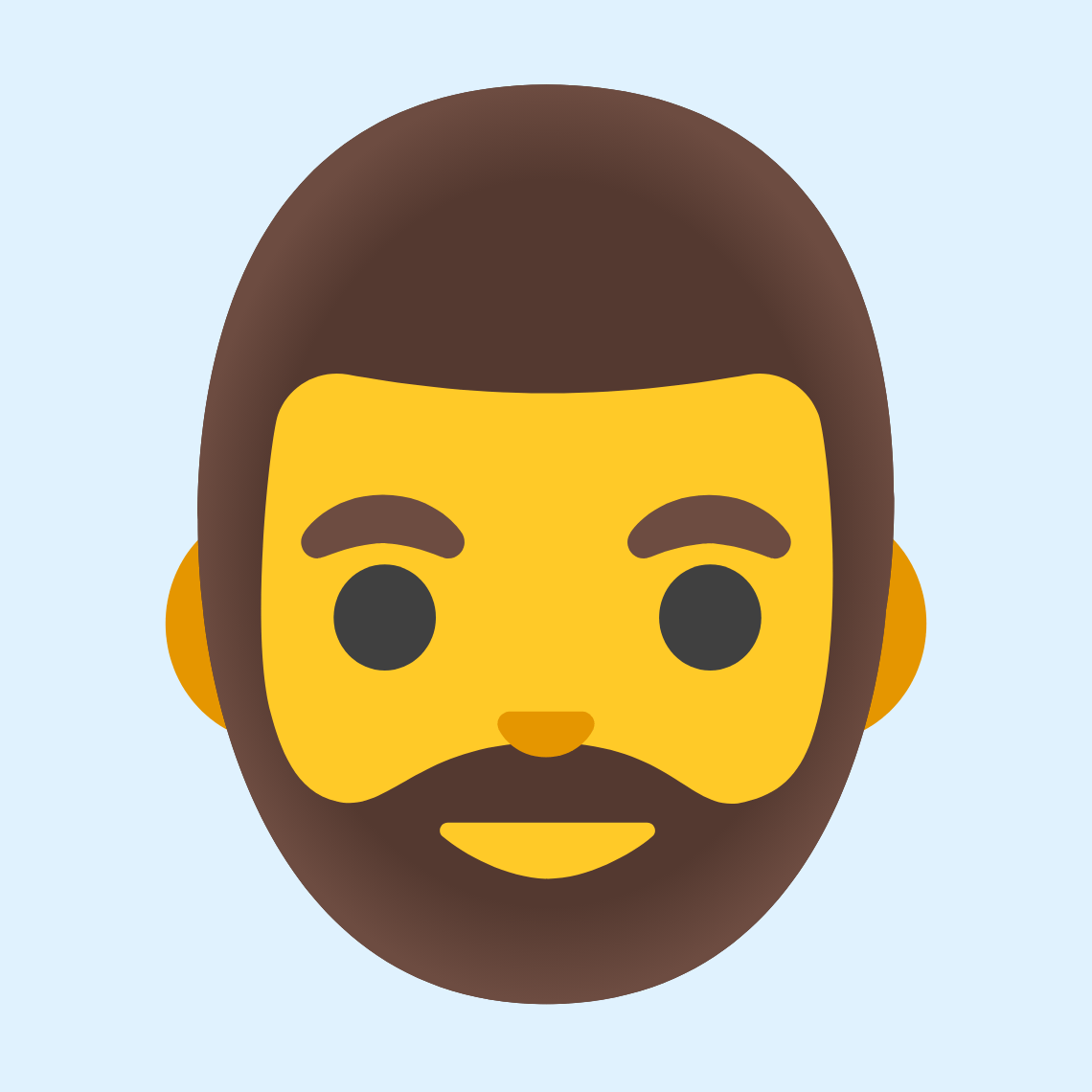 π§ββοΈ Man: beard