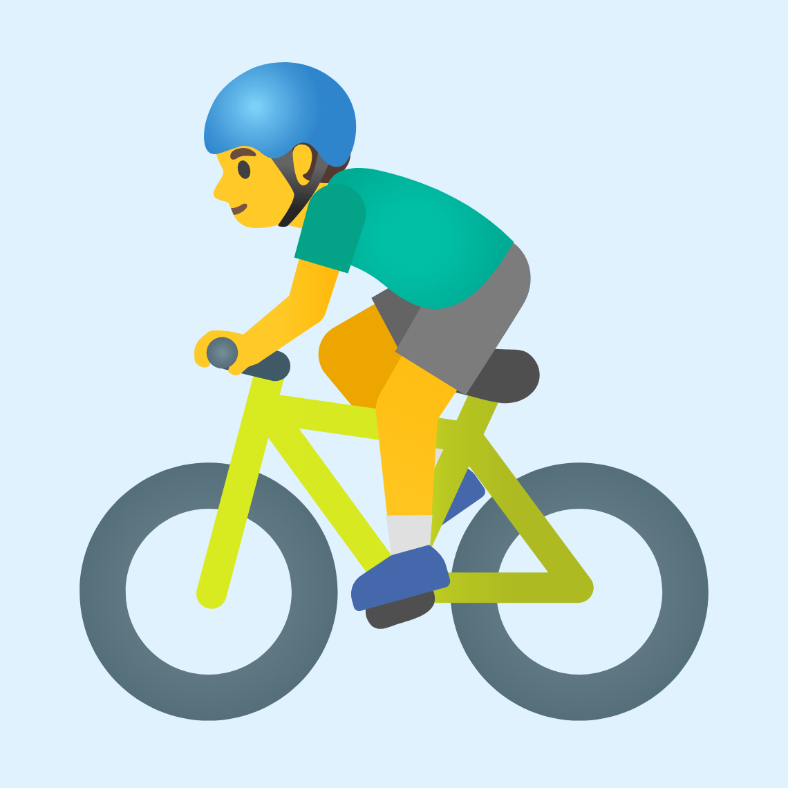 π΄ββοΈ Man biking