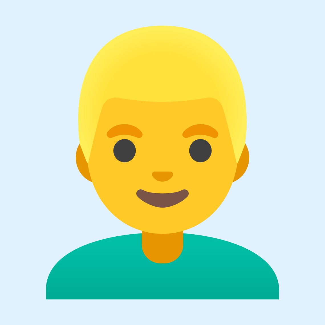 π±ββοΈ Man: blond hair