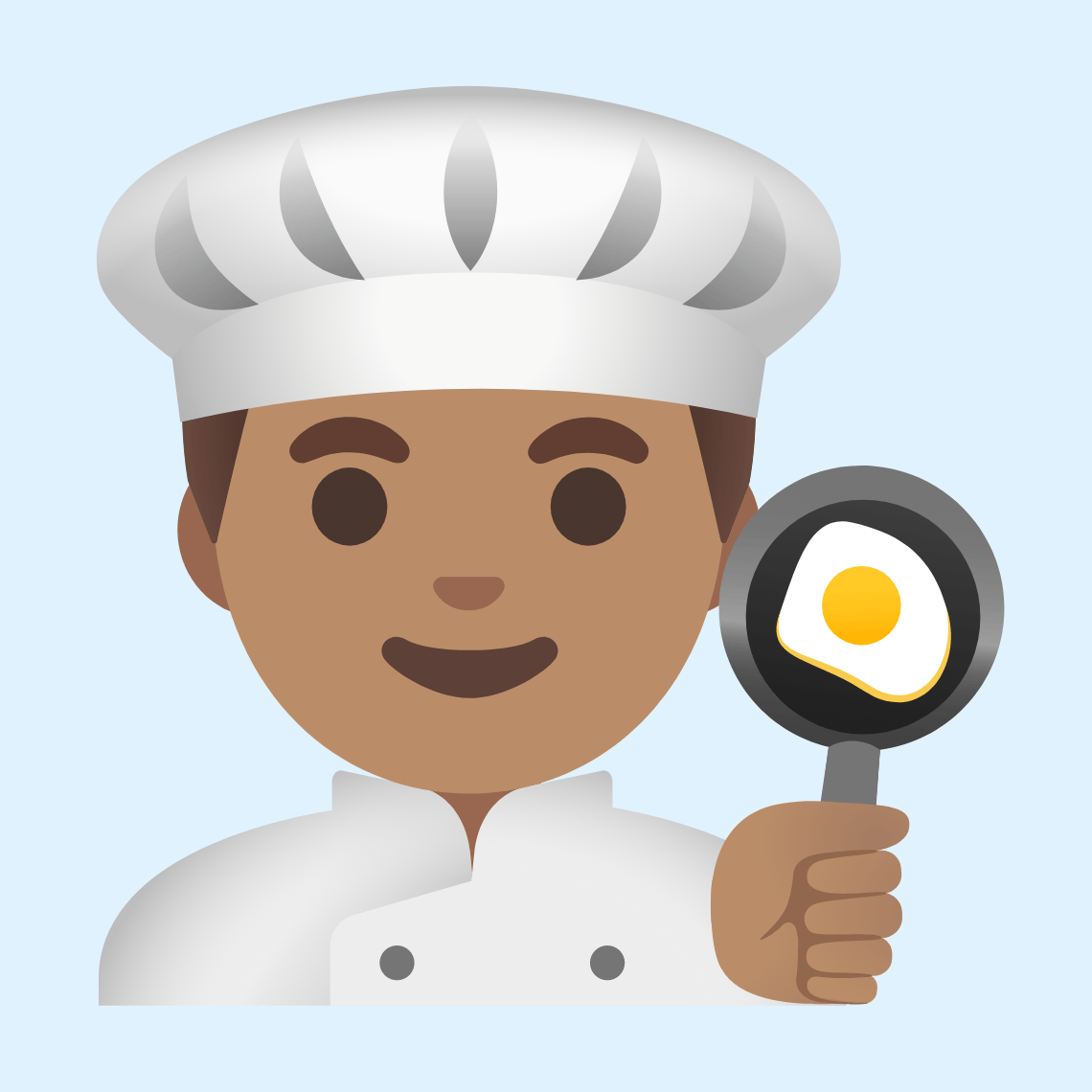 π¨π½βπ³ Man cook: medium skin tone