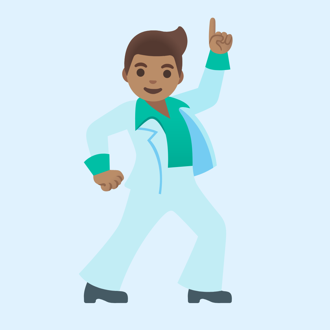 πΊπ½ Man dancing: medium skin tone