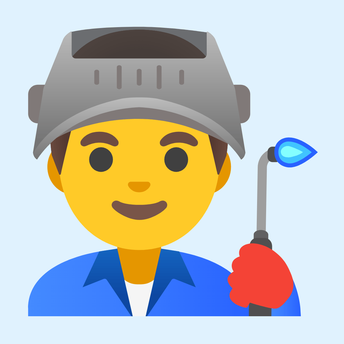 👨🏭 Man factory worker