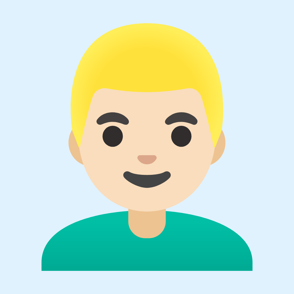 π±π»ββοΈ Man: light skin tone, blond hair