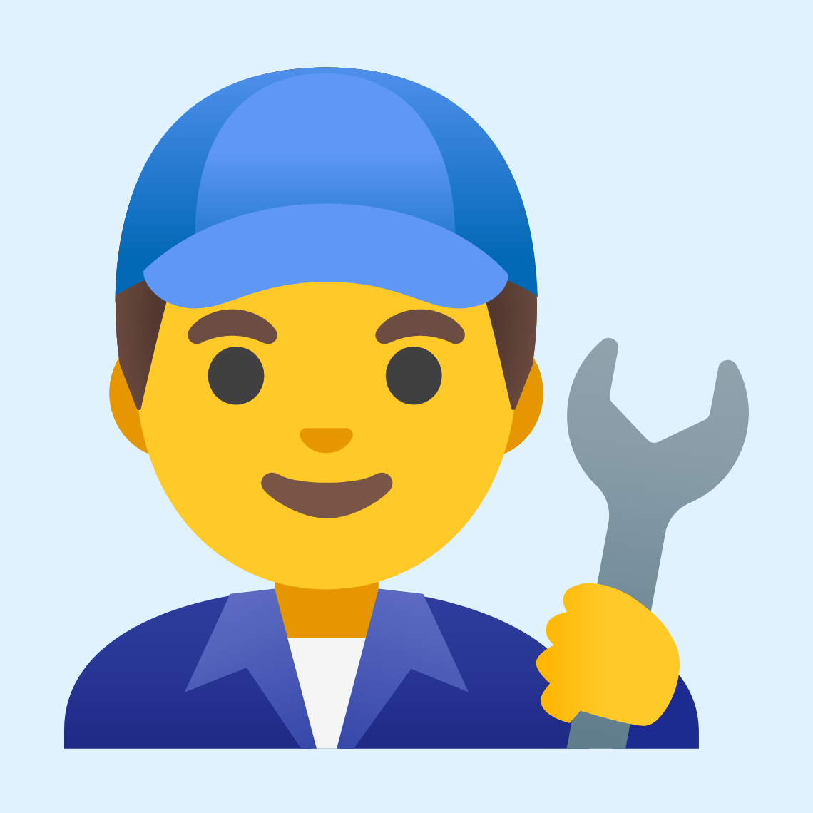 👨🔧 Man mechanic