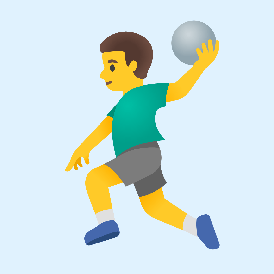 π€ΎββοΈ Man playing handball