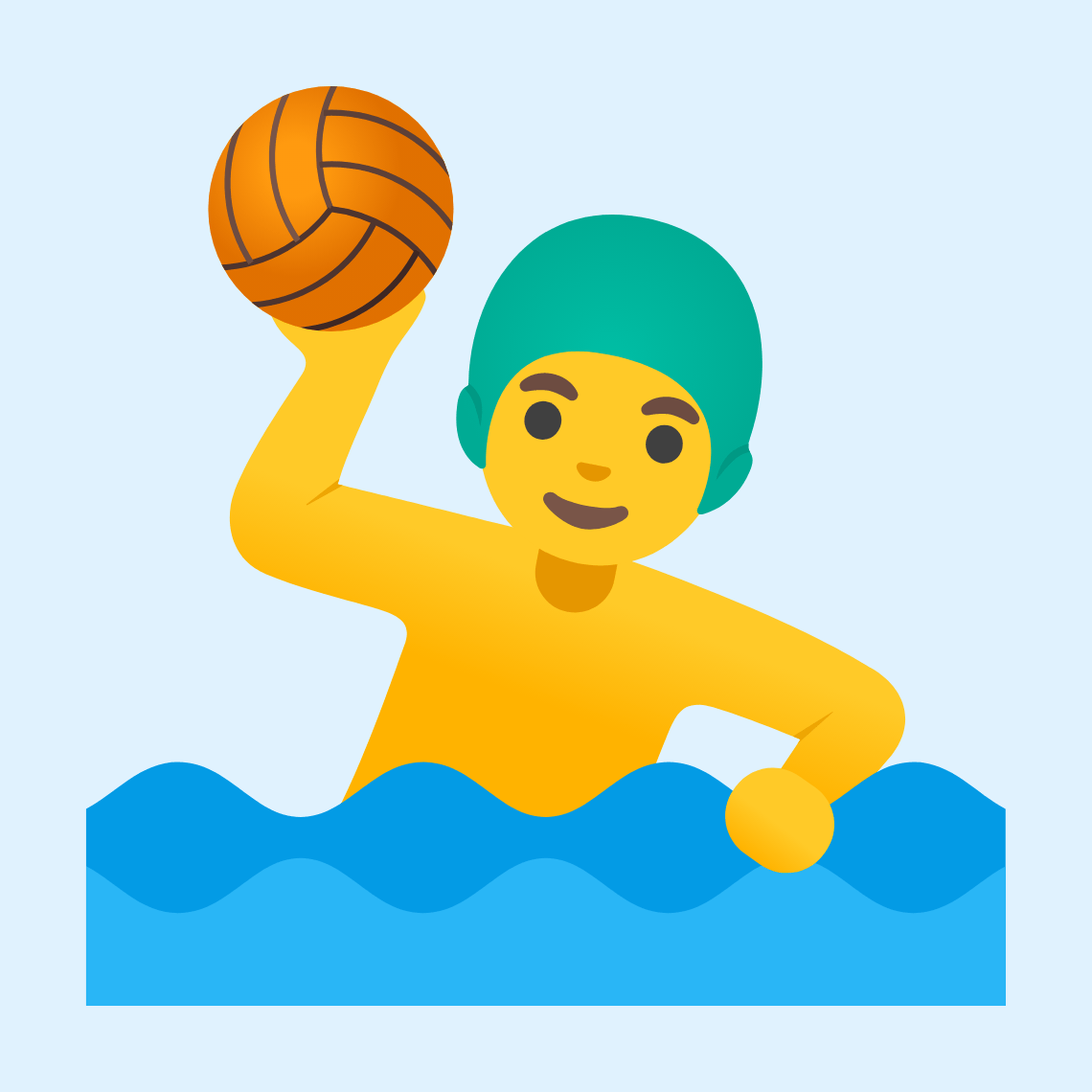 🤽‍♂️ Man playing water polo