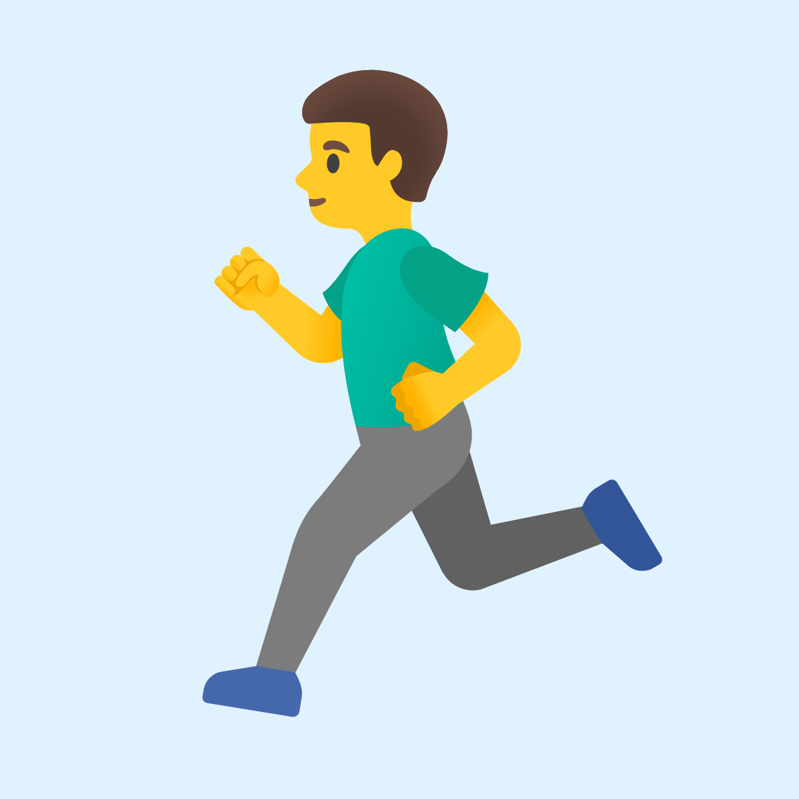 πββοΈ Man running