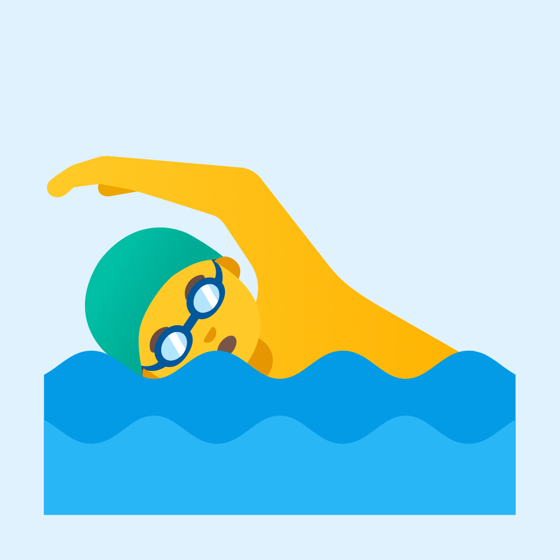 🏊‍♂️ Man swimming