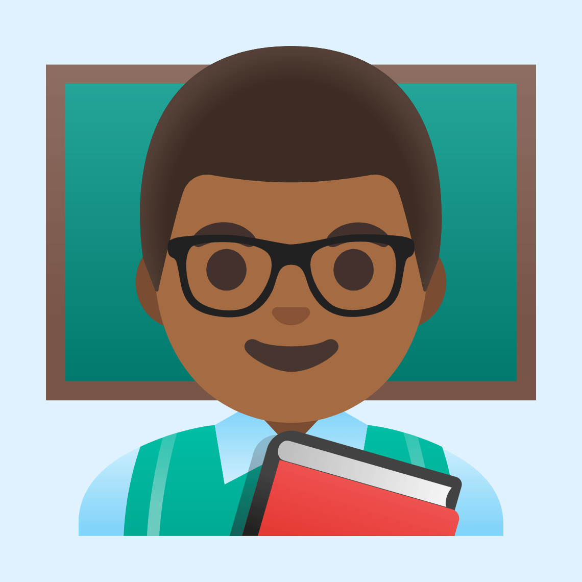 π¨πΎβπ« Man teacher: medium-dark skin tone