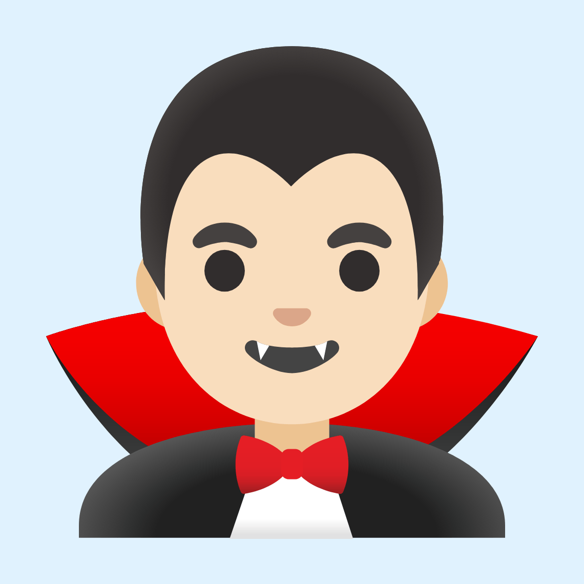 π§π»ββοΈ Man vampire: light skin tone