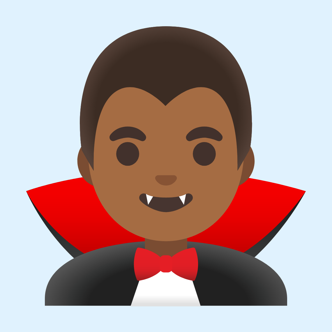 π§πΎββοΈ Man vampire: medium-dark skin tone