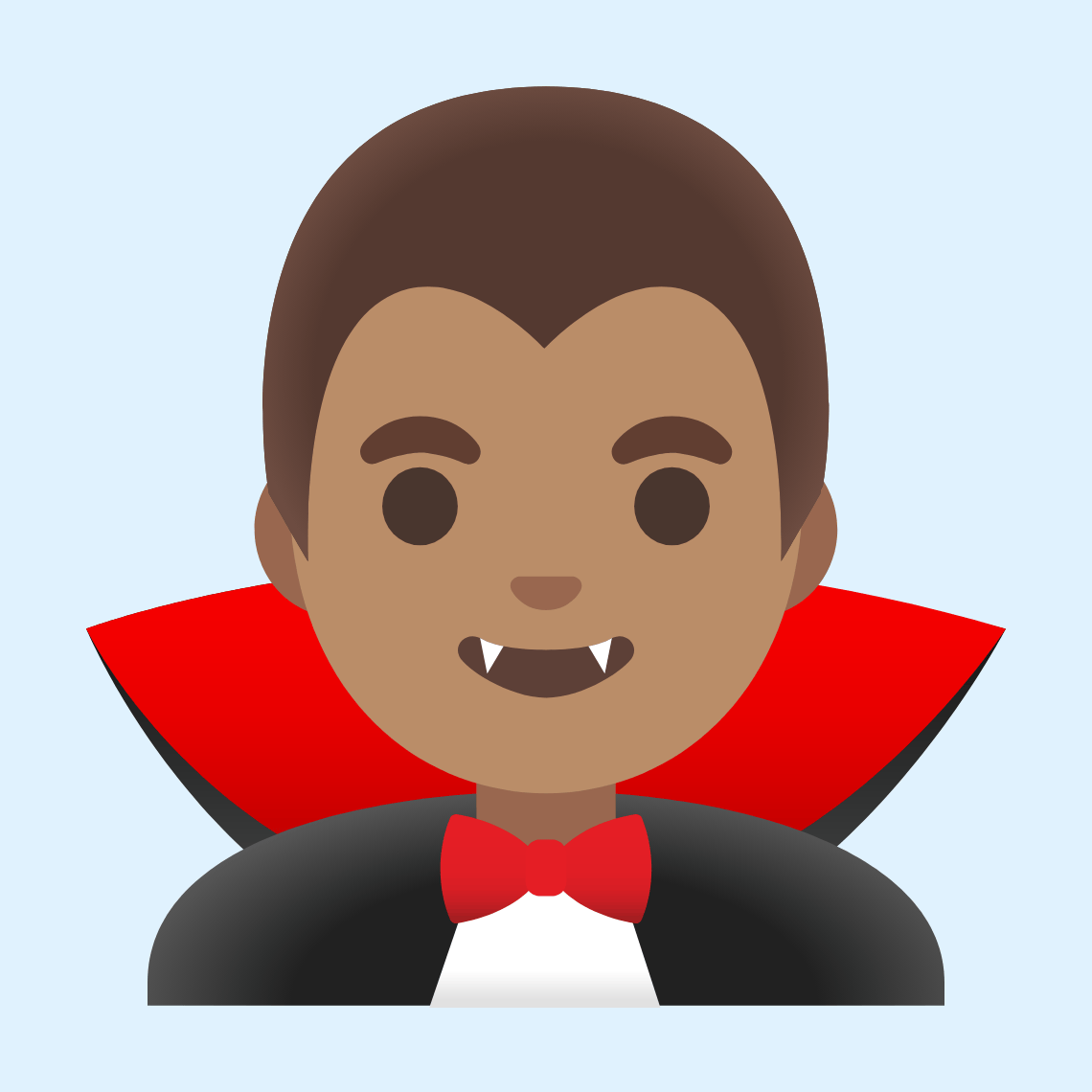 π§π½ββοΈ Man vampire: medium skin tone