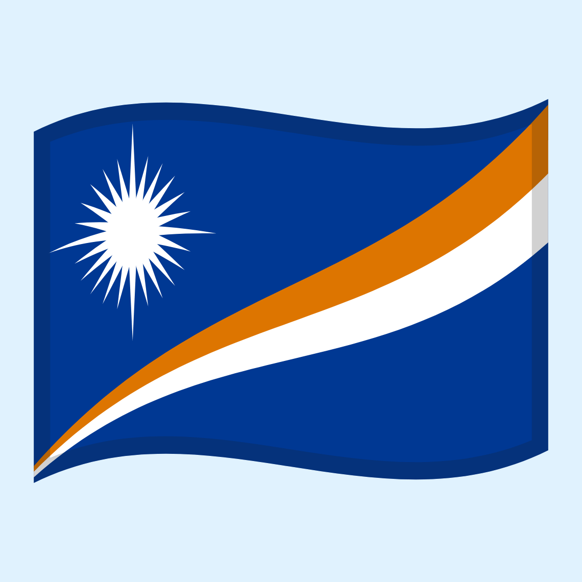 ๐ฒ๐ญ Flag: Marshall Islands