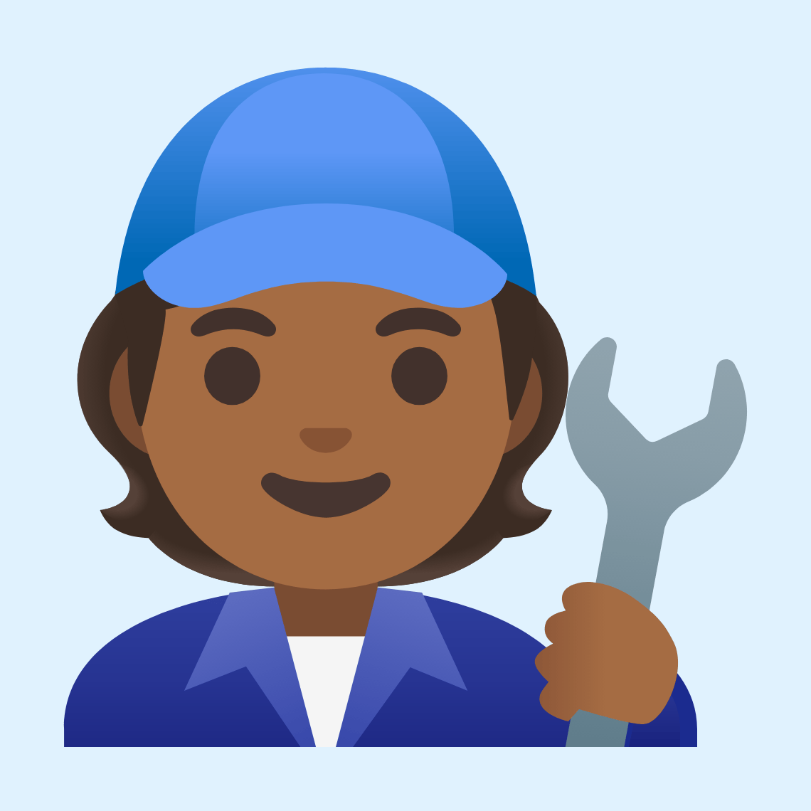 π§πΎβπ§ Mechanic: medium-dark skin tone