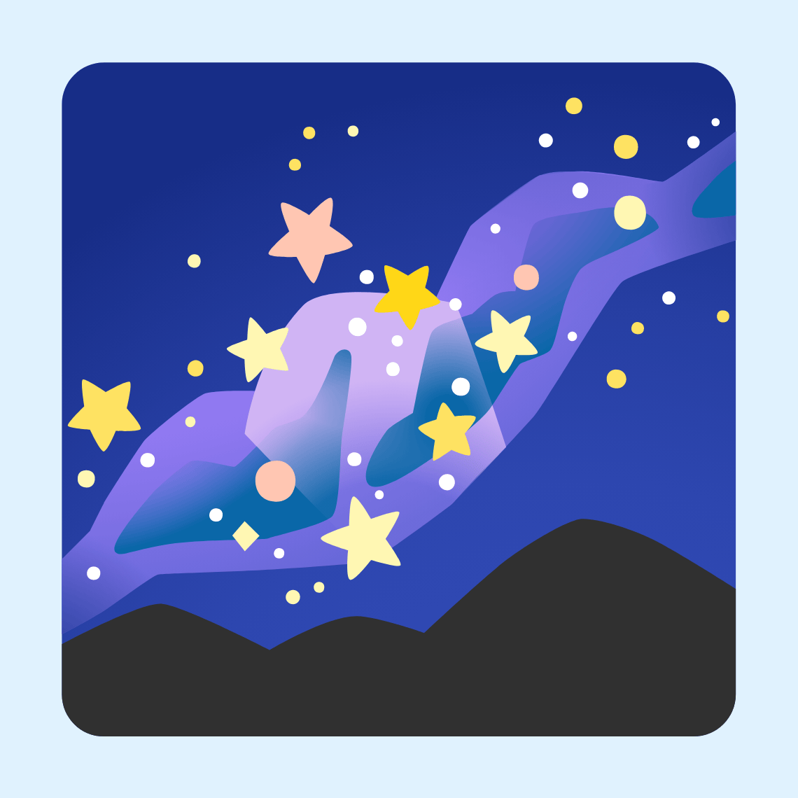 π Milky way