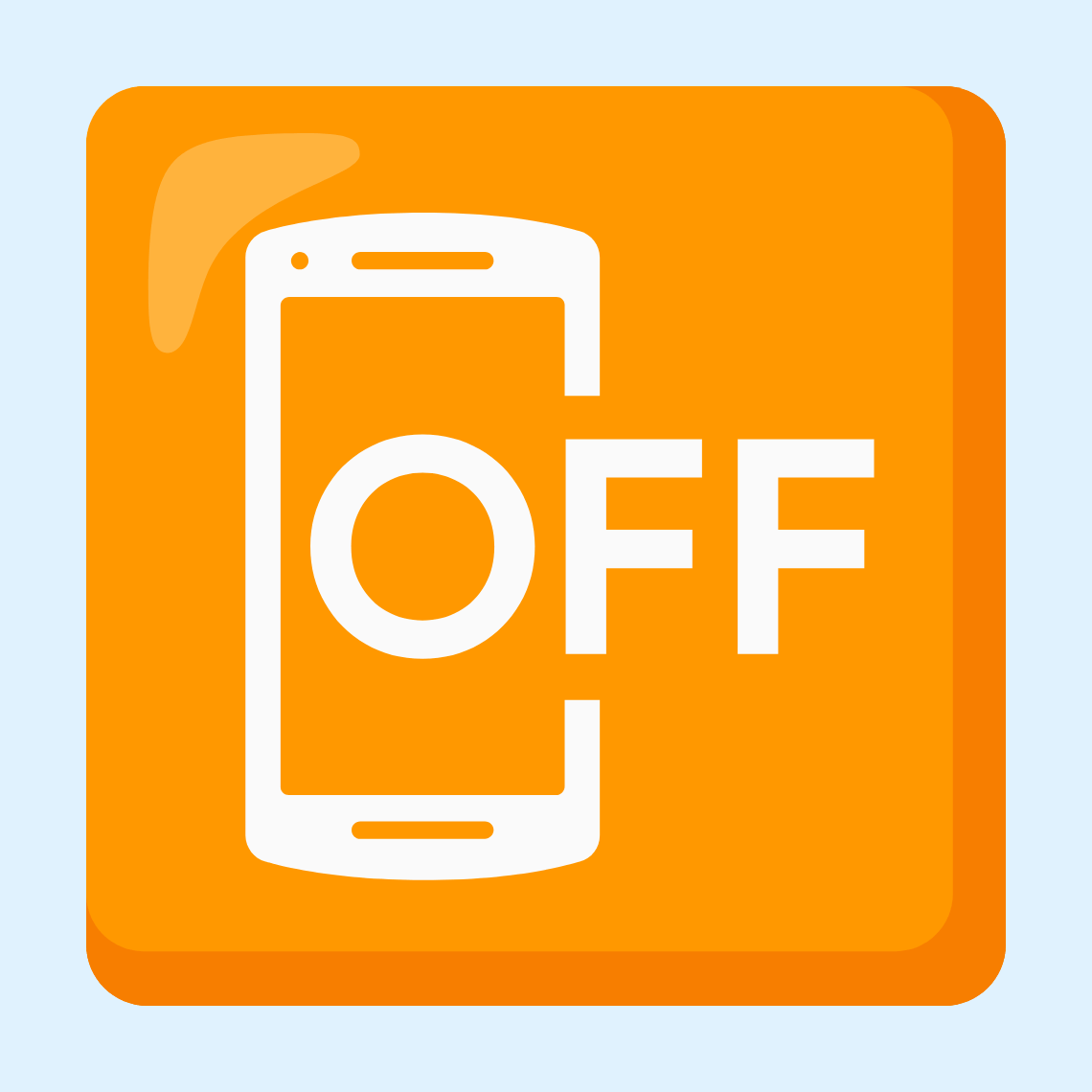📴 Mobile phone off