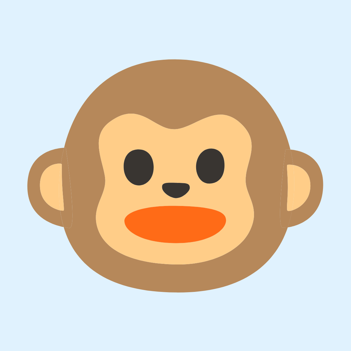 π΅ Monkey face