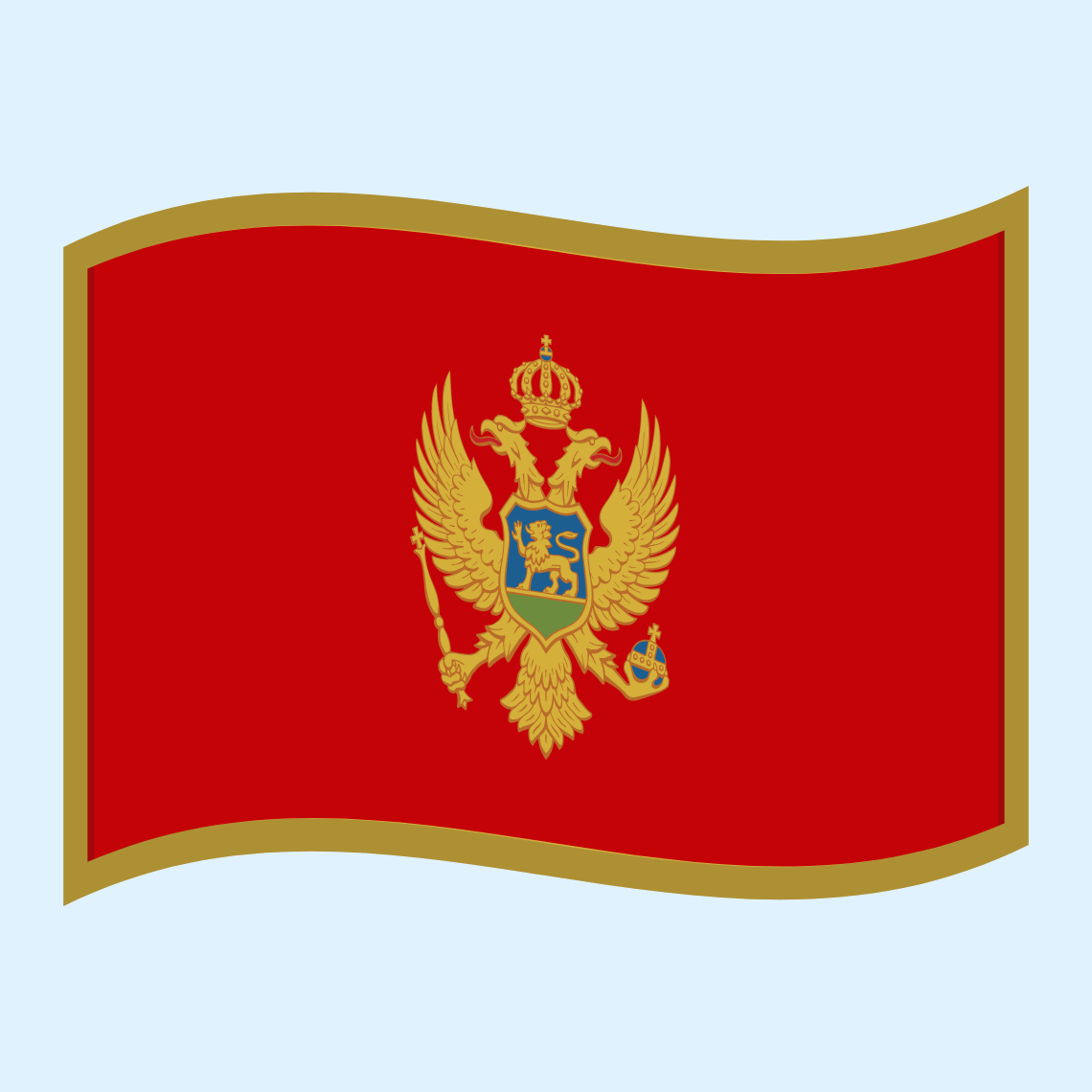 ๐ฒ๐ช Flag: Montenegro