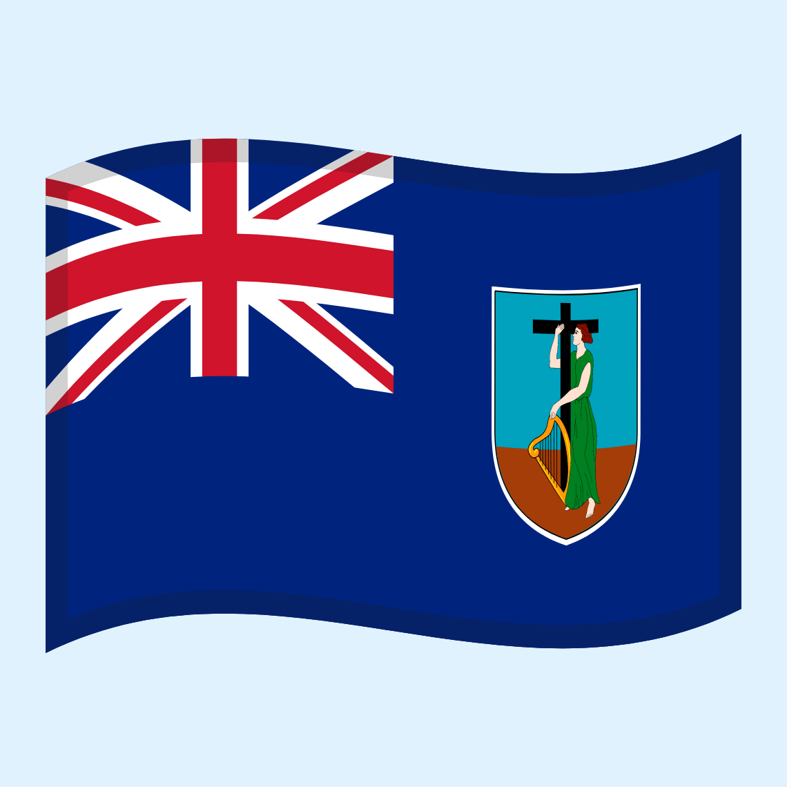 ๐ฒ๐ธ Flag: Montserrat