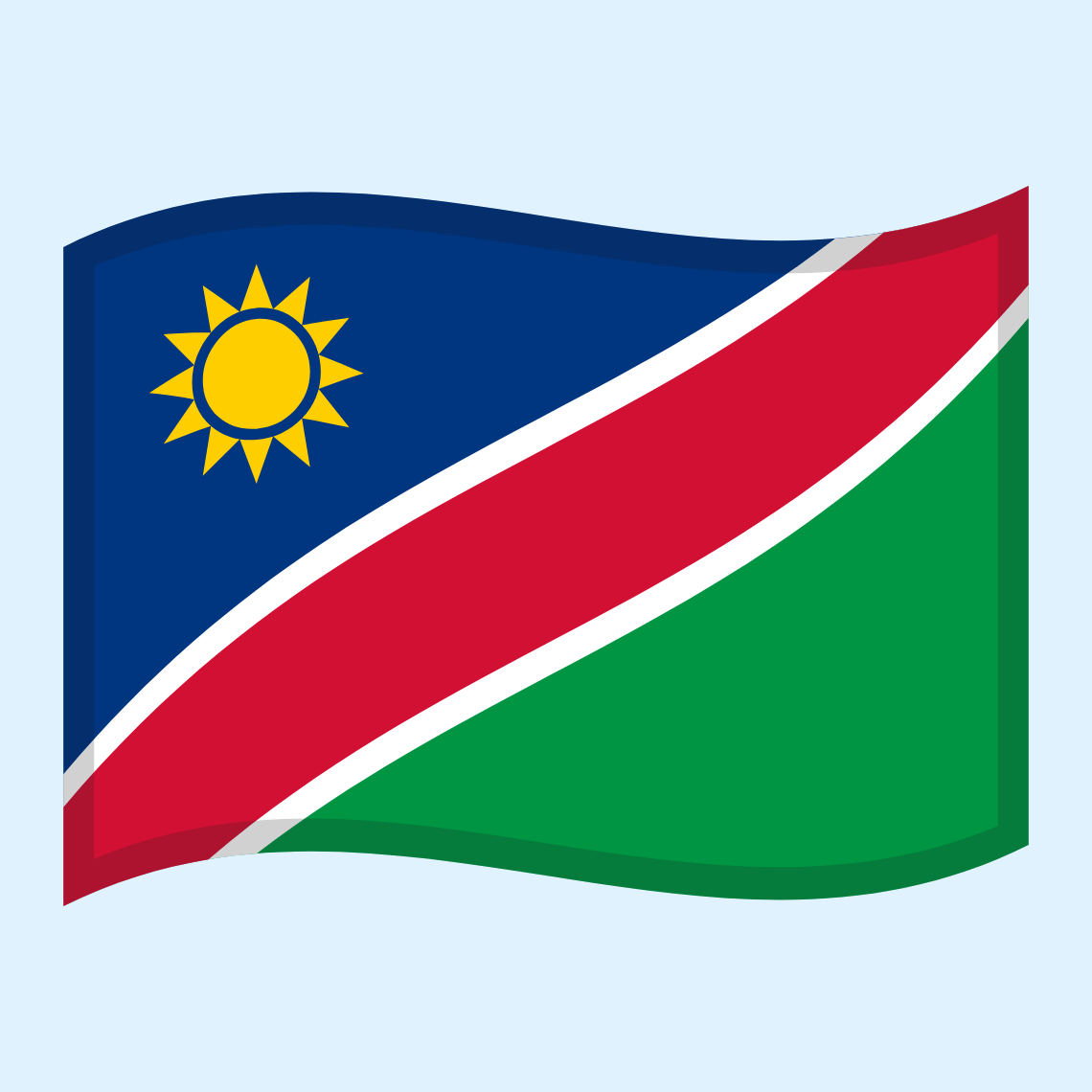 ๐ณ๐ฆ Flag: Namibia