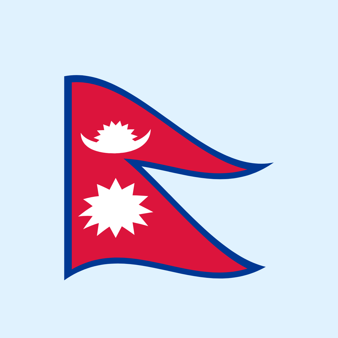 ๐ณ๐ต Flag: Nepal