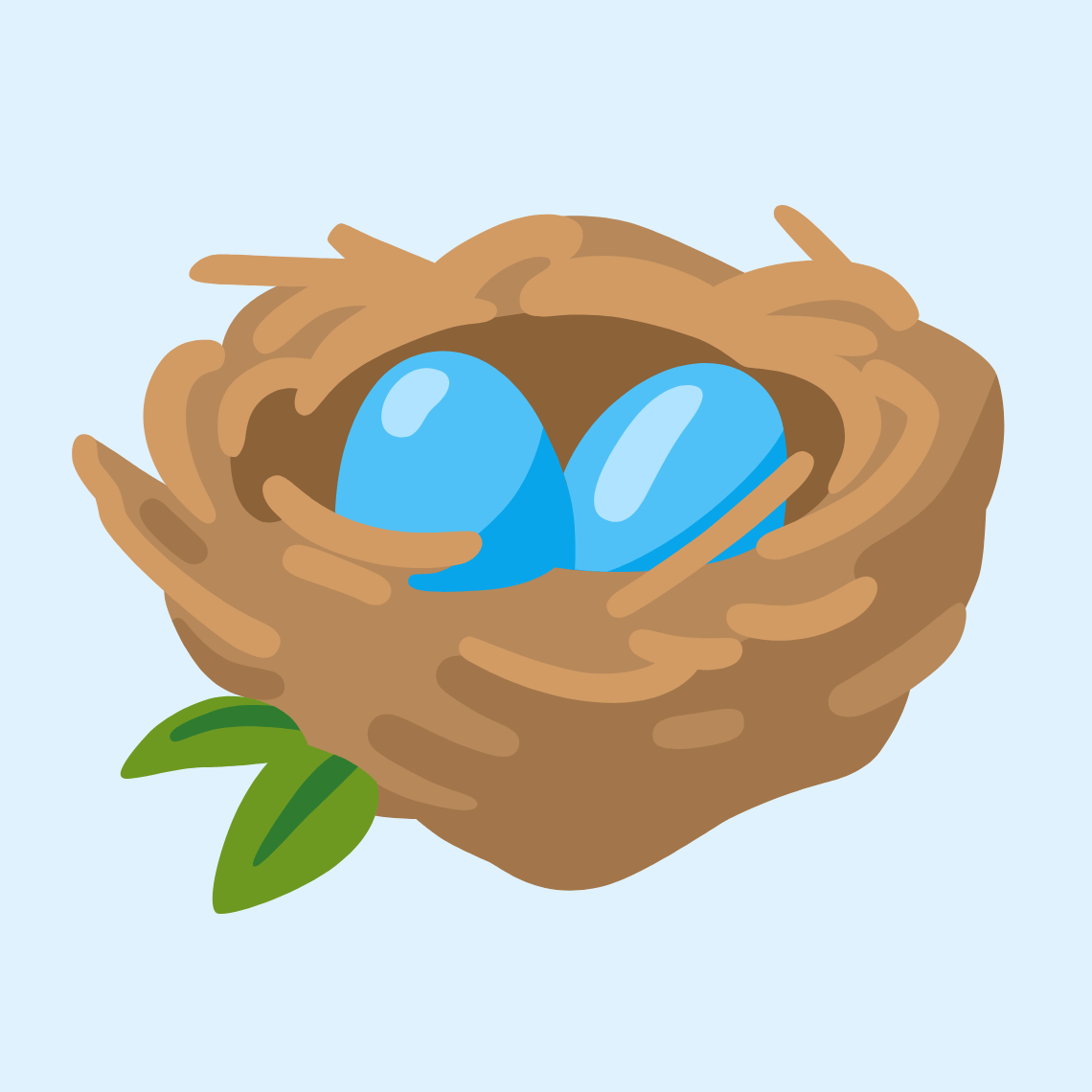 πͺΊ Nest with eggs