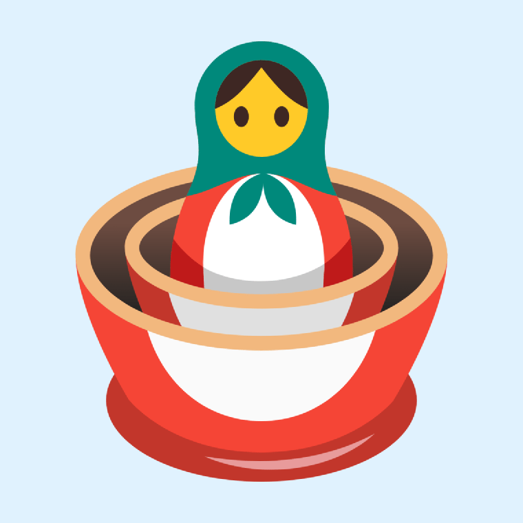 Emoji 🪆 Nesting dolls: Meaning and Details