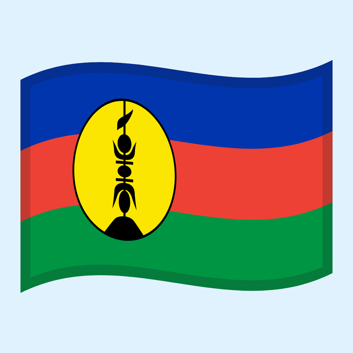 ๐ณ๐จ Flag: New Caledonia