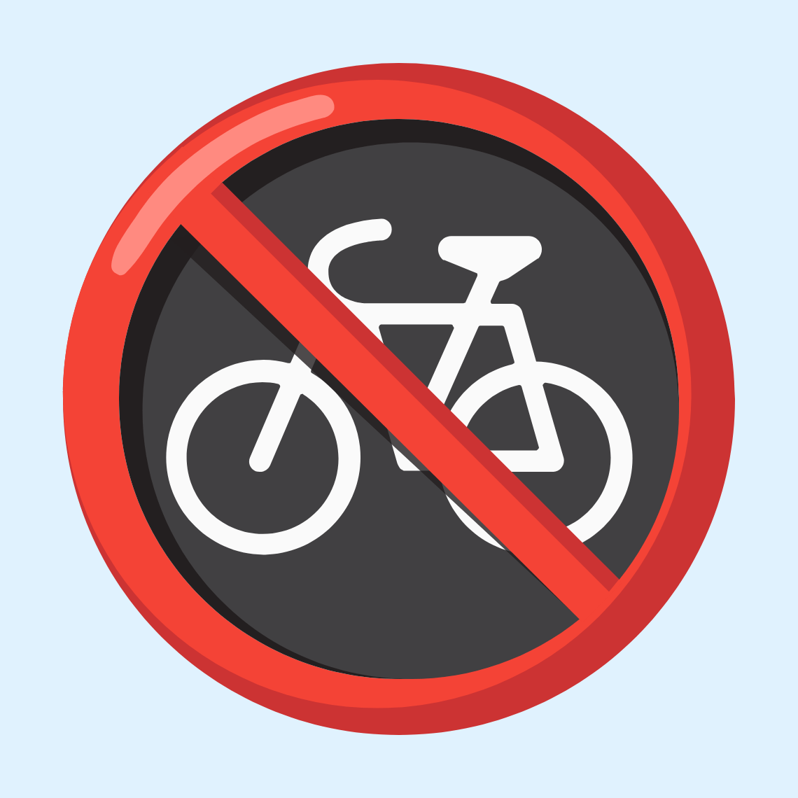 π³ No bicycles