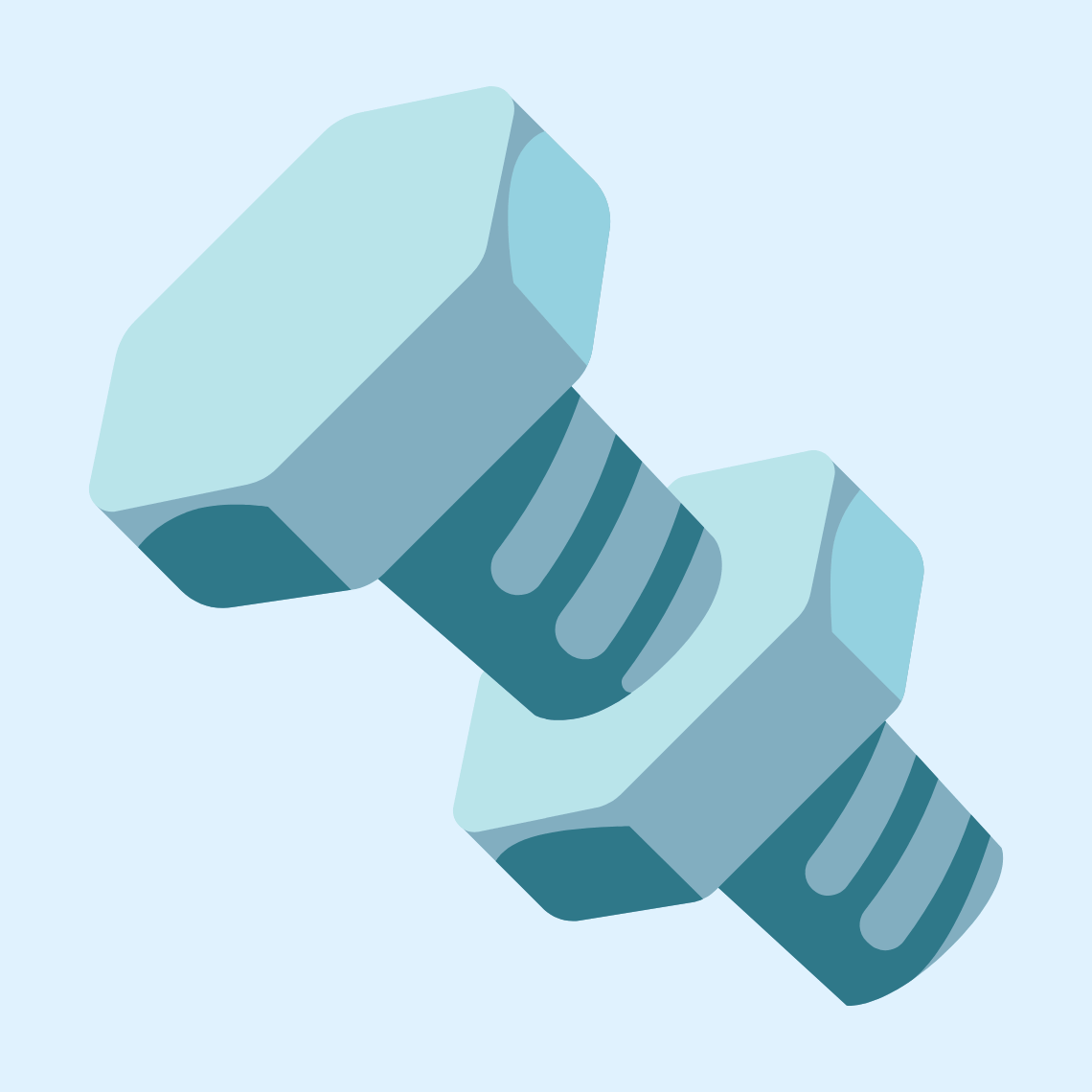 π© Nut and bolt