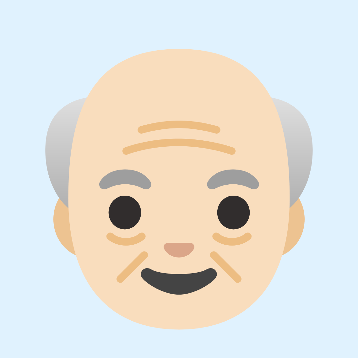 👴🏻 Starac: svijetla boja kože